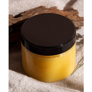 daallu exfoliating body scrub with AHAs