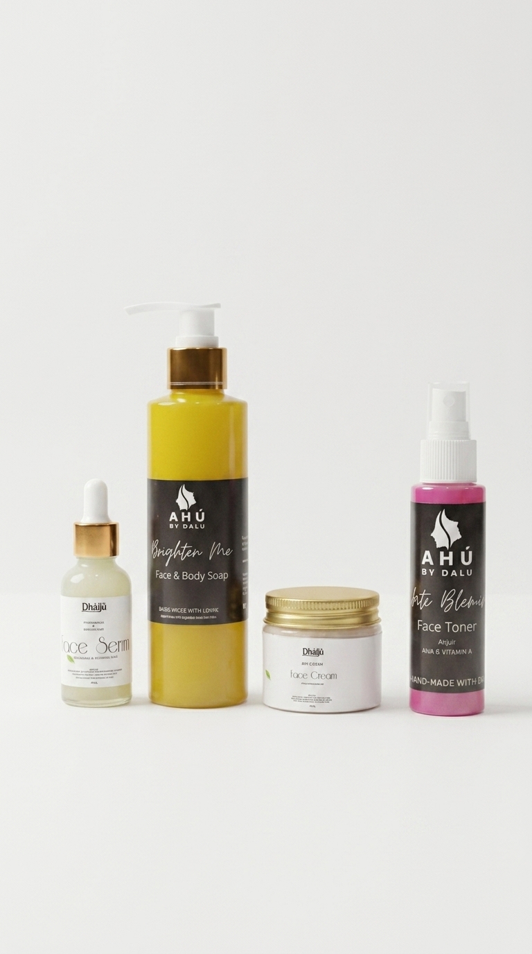 daallu face kit Daallu Anti-Acne Face Kit with face wash, toner, serum and face cream